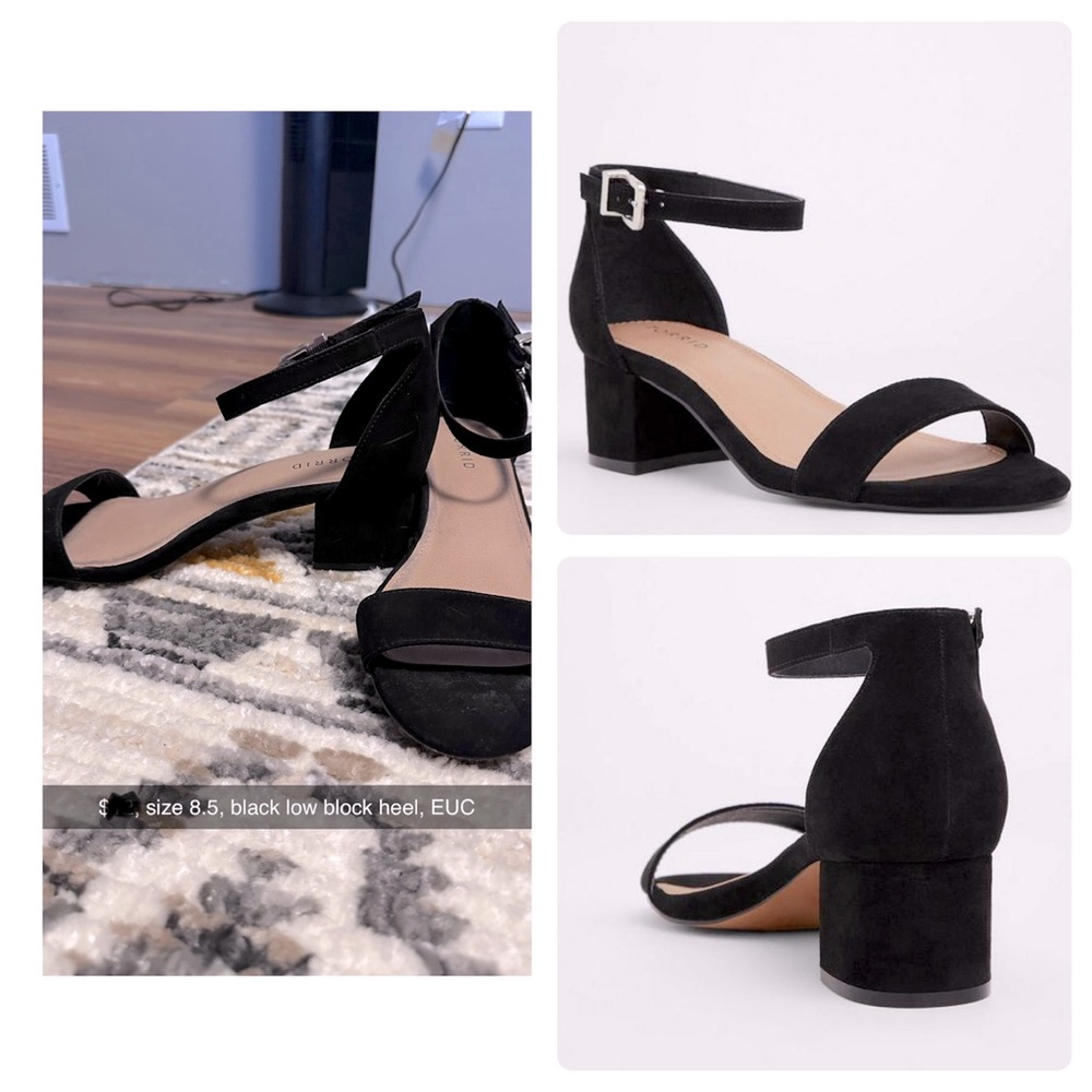 Short block heels
